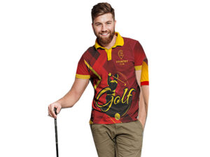 Takoma Men'S Custom  Golf Shirt - Polyester Interlock